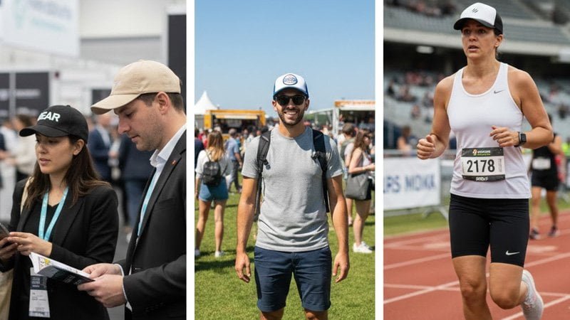 Choosing the right wholesale baseball cap for each event type: indoor expo, outdoor summer festival, and sports activation