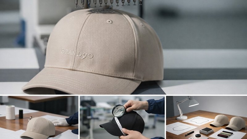 OEM/ODM hat production: embroidery quality control for logo clarity and stitch consistency