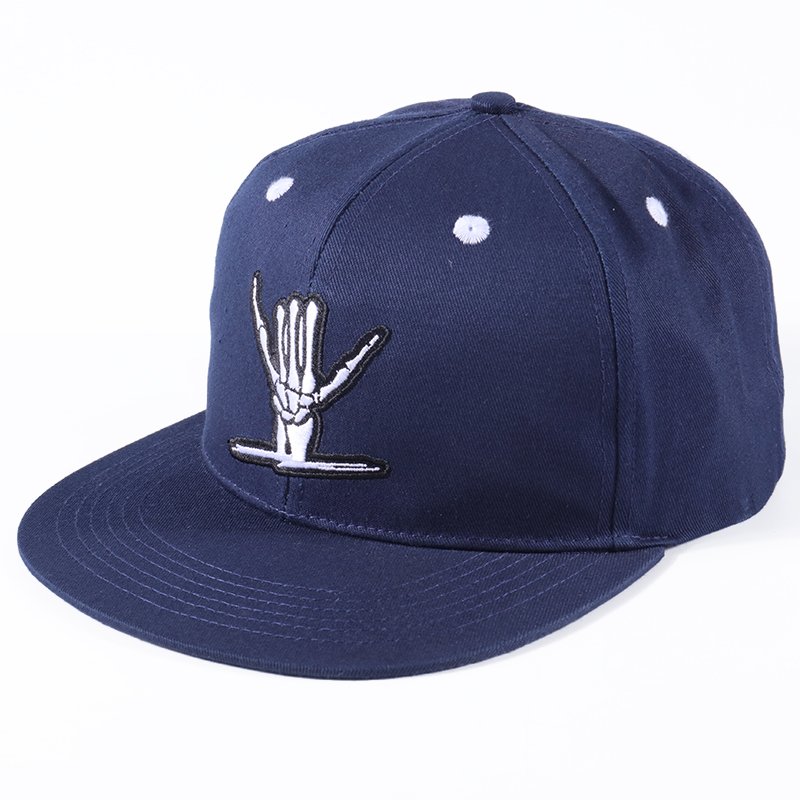 Inside view of wholesale custom snapback hat