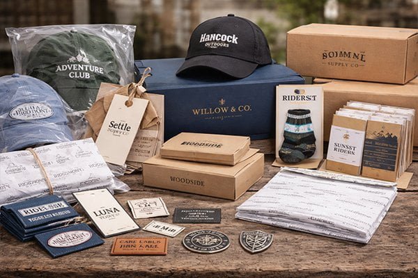 Custom label and packaging solutions for cap manufacturing