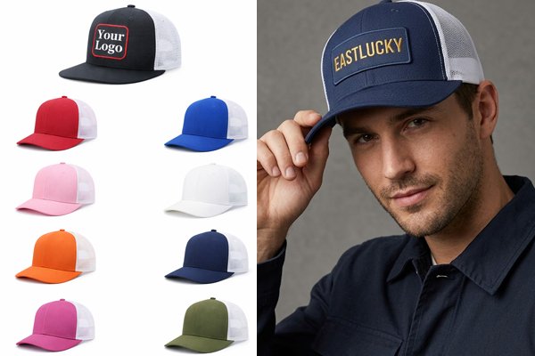 Cap embroidery and logo customization techniques