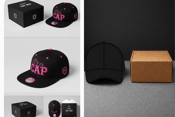 Custom cap packaging solutions and brand presentation