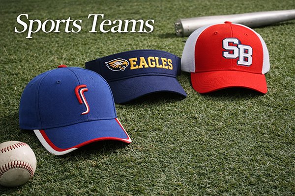 Sports Team Custom Caps and Uniforms