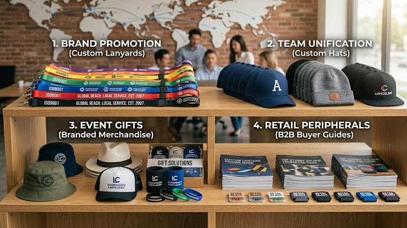 Custom embroidered hats for brands, teams, corporate events, and promotional campaigns