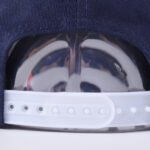 Cotton snapback hat with flat embroidery customization