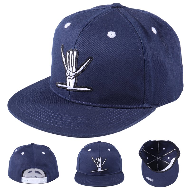 Custom logo cotton hip-hop hat for wholesale orders