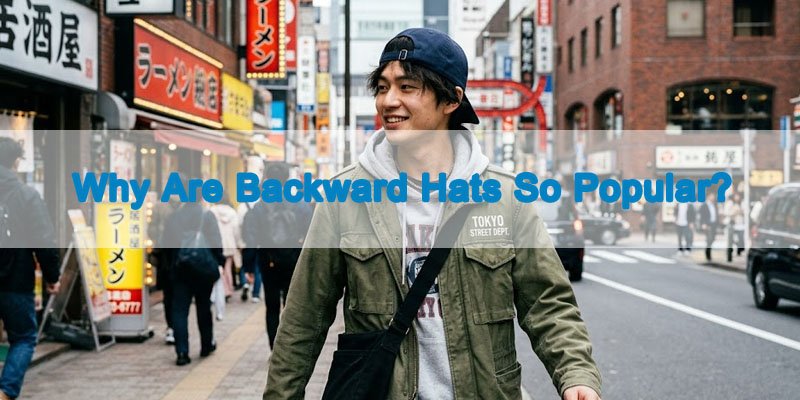 Young person wearing a backward baseball cap in an urban streetwear setting