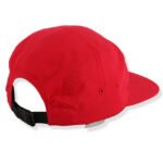 Custom logo 5 panel cap with side embroidery