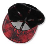 Custom embroidered snapback hip-hop hat with flat brim